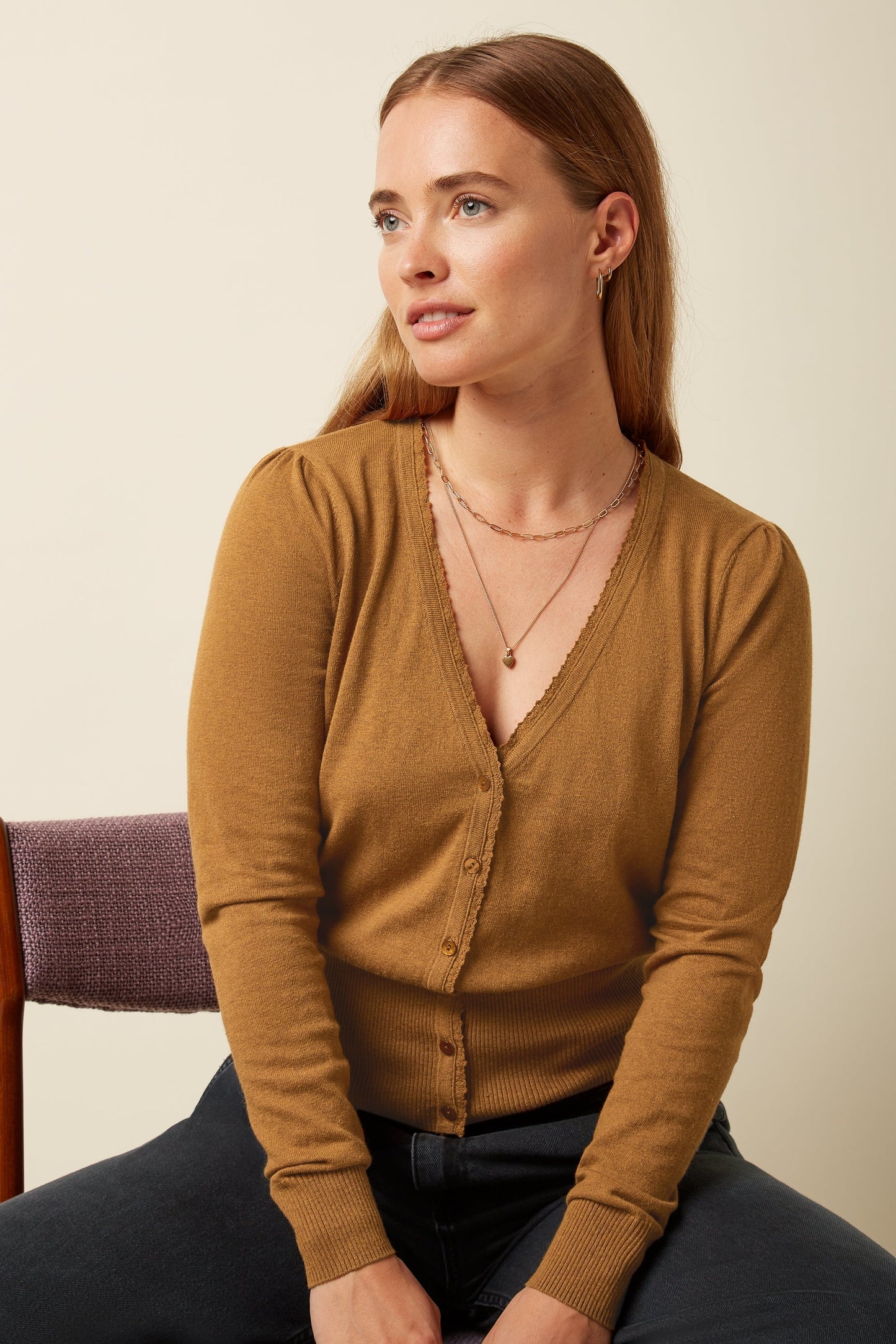 King Louie Cardi Cocoon vestje