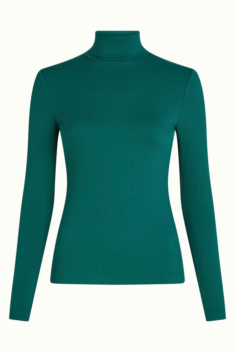 King Louie Rollneck Uni Rib top