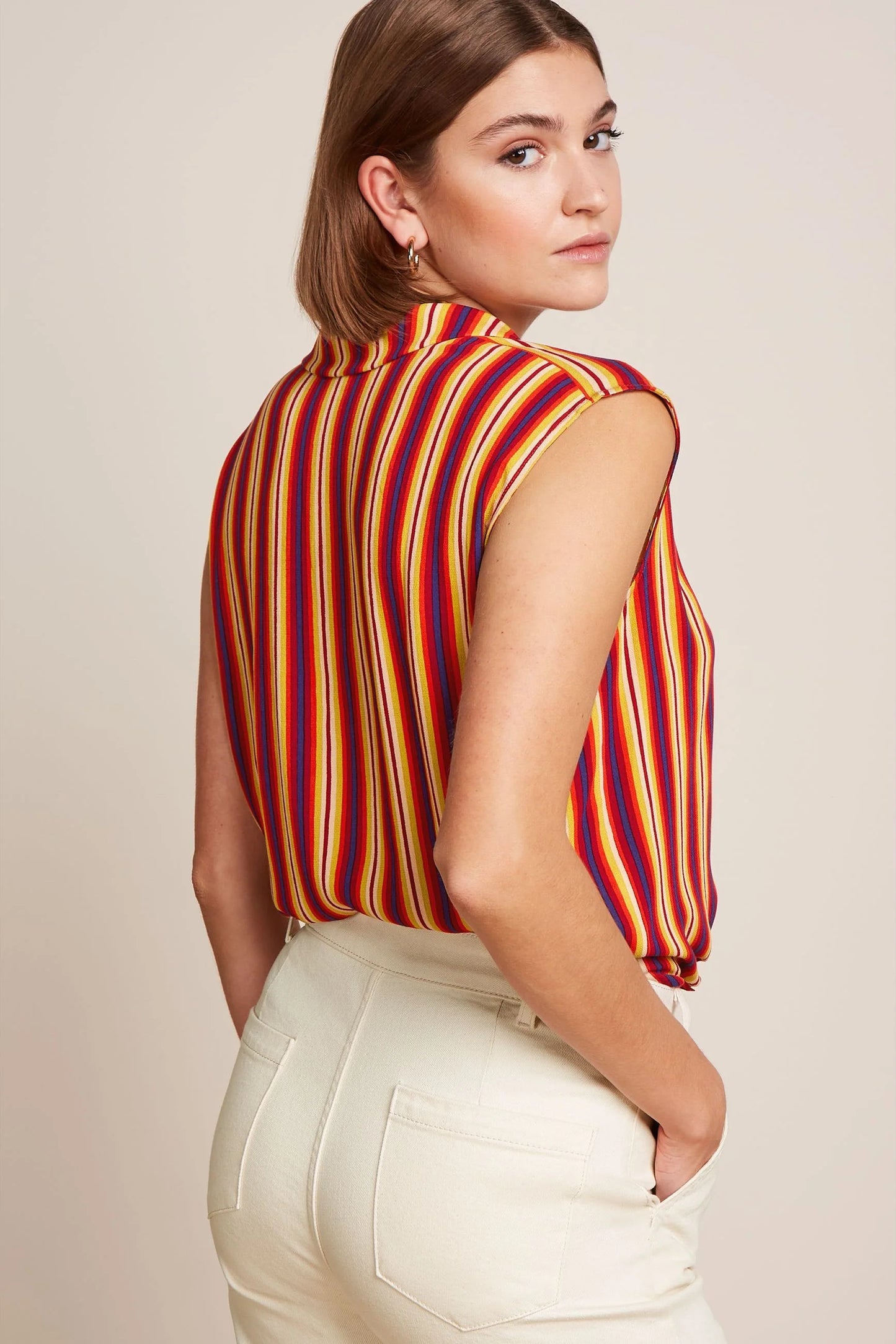 King Louie July Giverny blouse