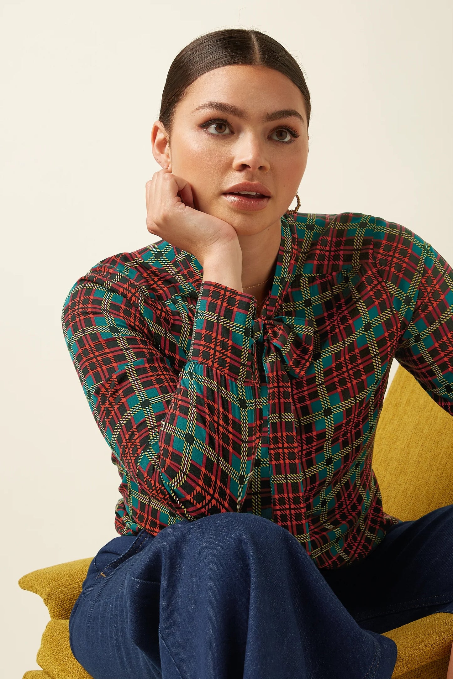 King Louie Delia blouse duna