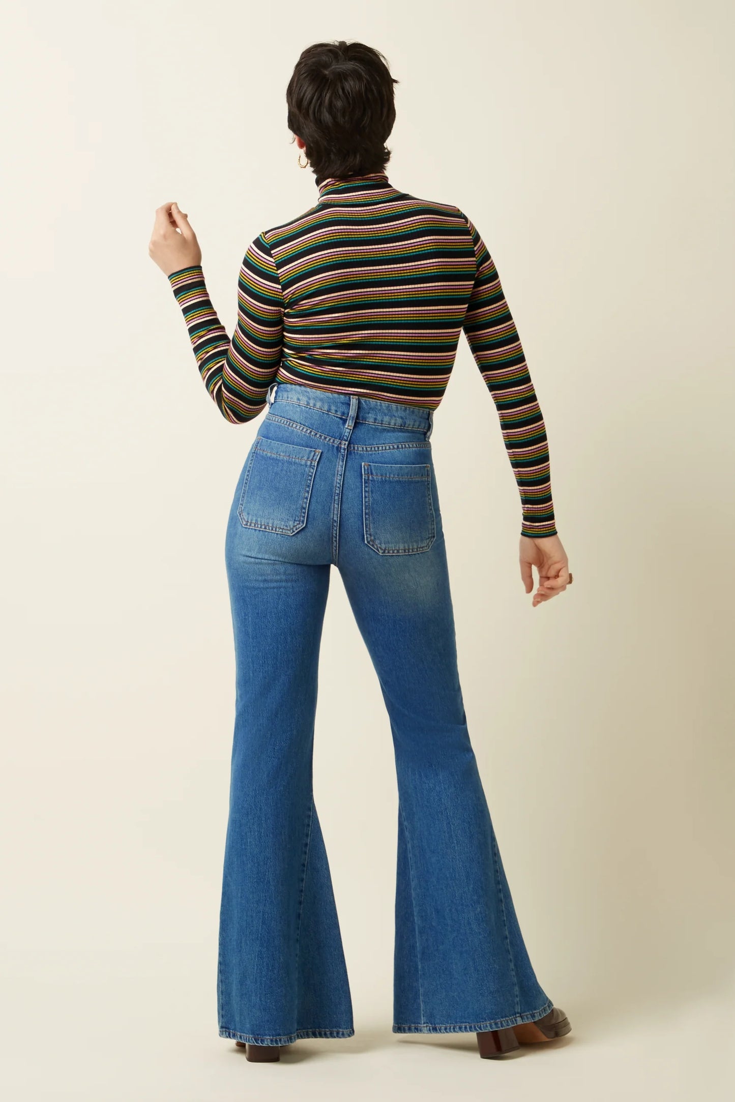 King Louie Frostine Stripe coltruitje