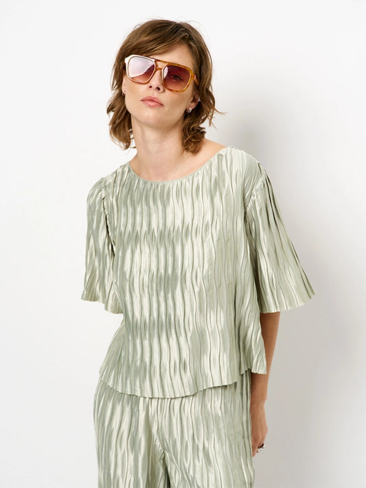 Dante6 Lelia plisse top