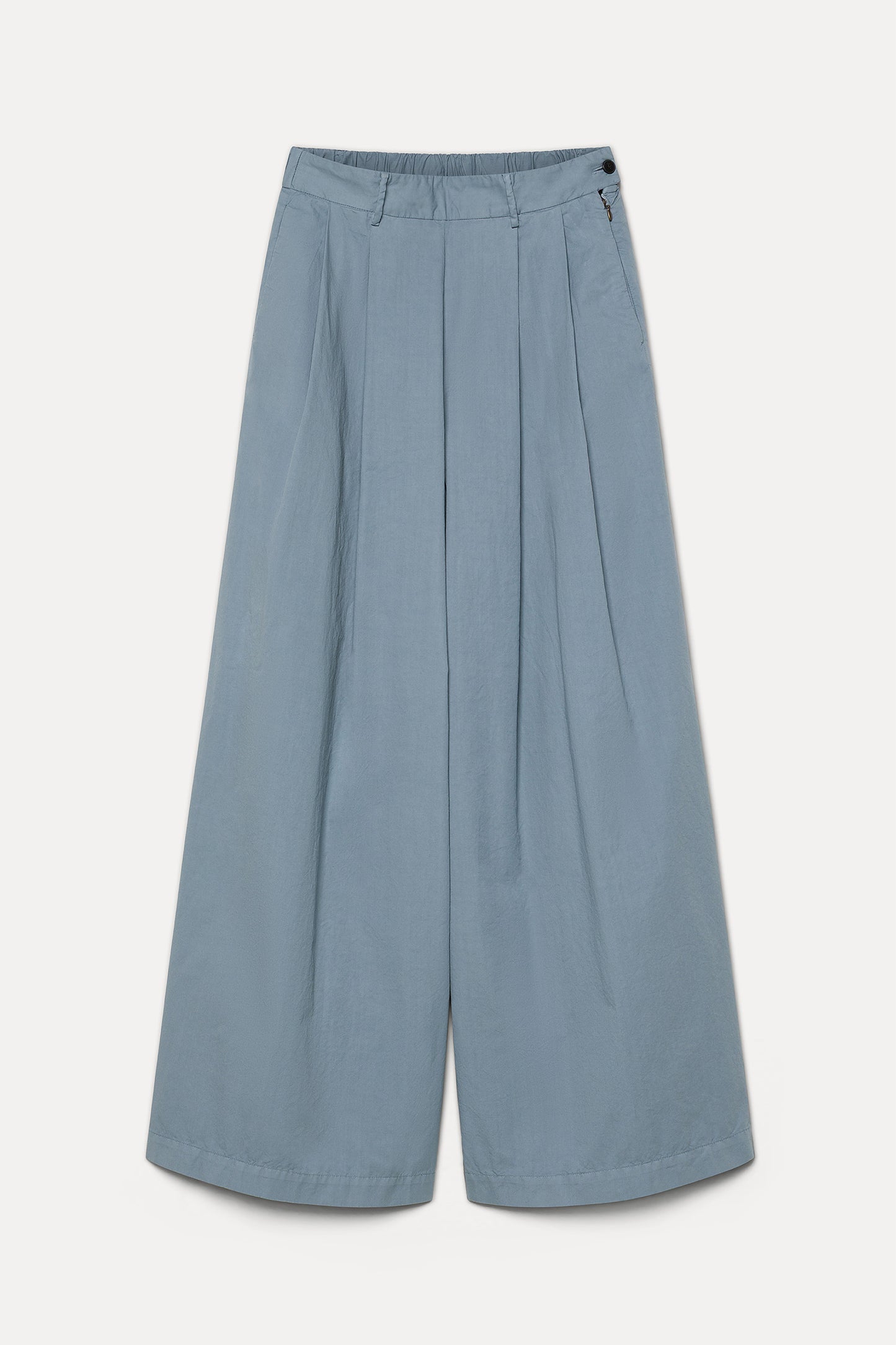 Pomandere pantalon met dubbele bandplooi