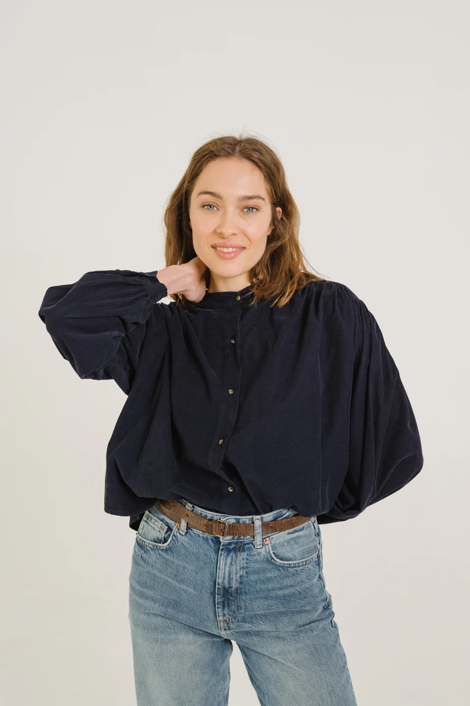 Sacre Coeur Giannita Marine blouse