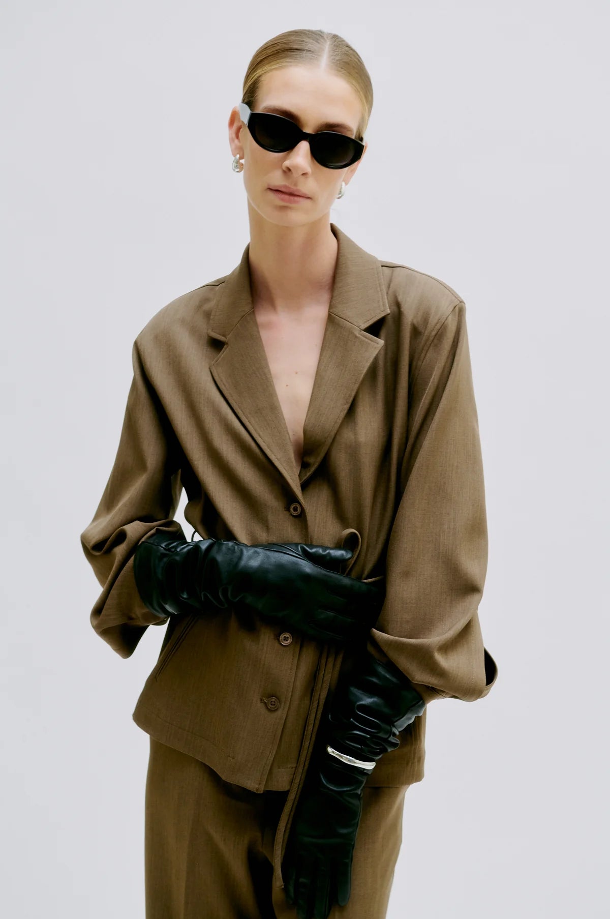 Second Female Neel shirt blazer