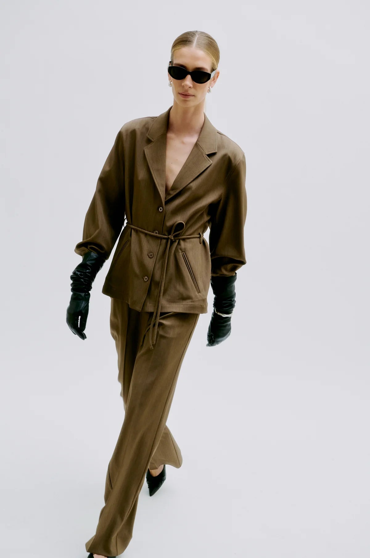 Second Female Neel shirt blazer