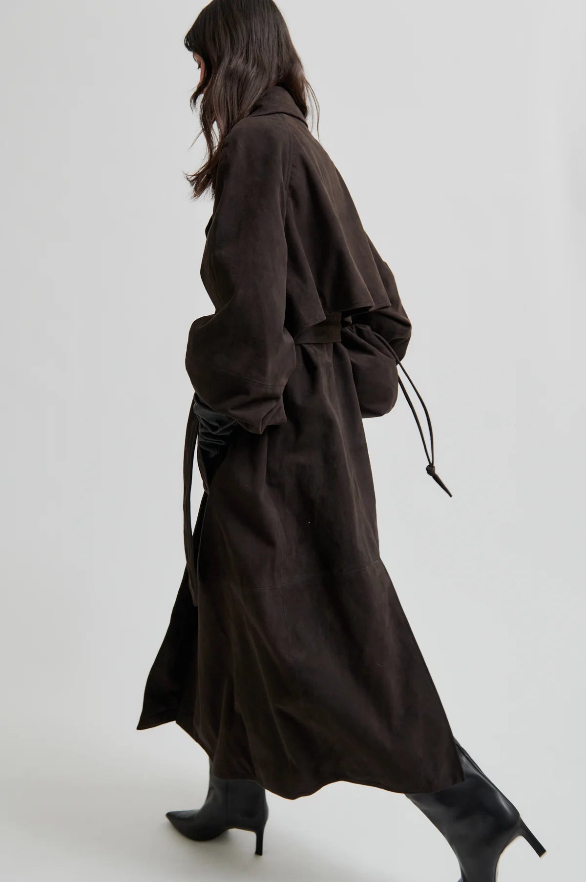 Second Female Noomi Suede trenchcoat