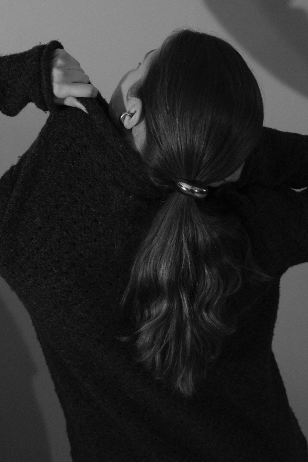 Bandhu Bold gouden haar cuff