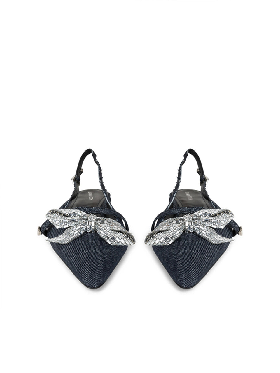 Dante6 Cinque denim slingbacks