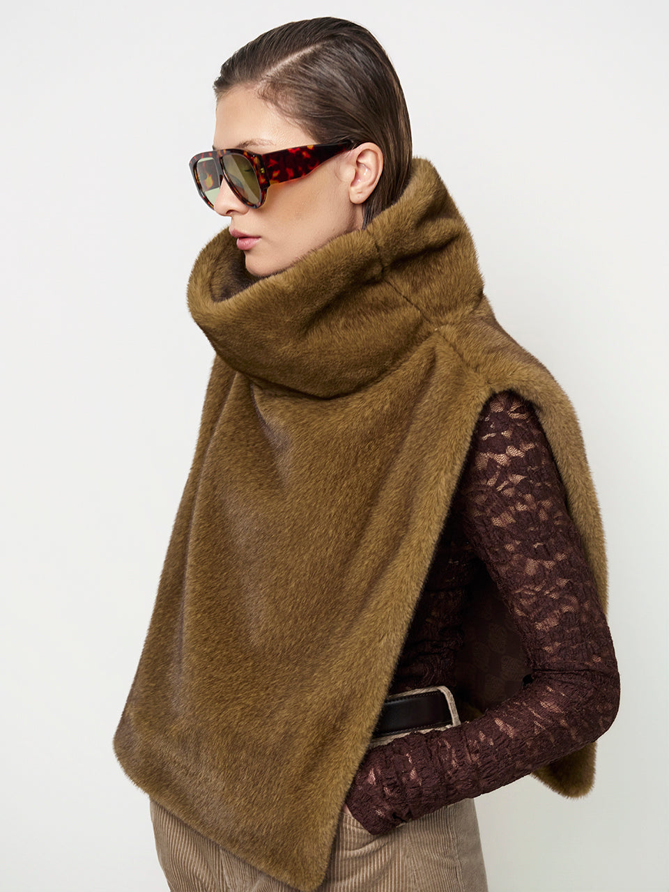Dante6 Irony lace turtle neck top
