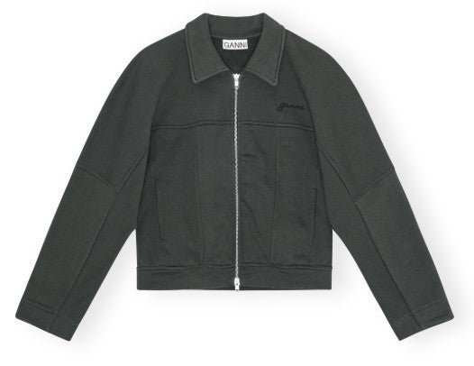 Ganni Heavy Terry Bomber vest