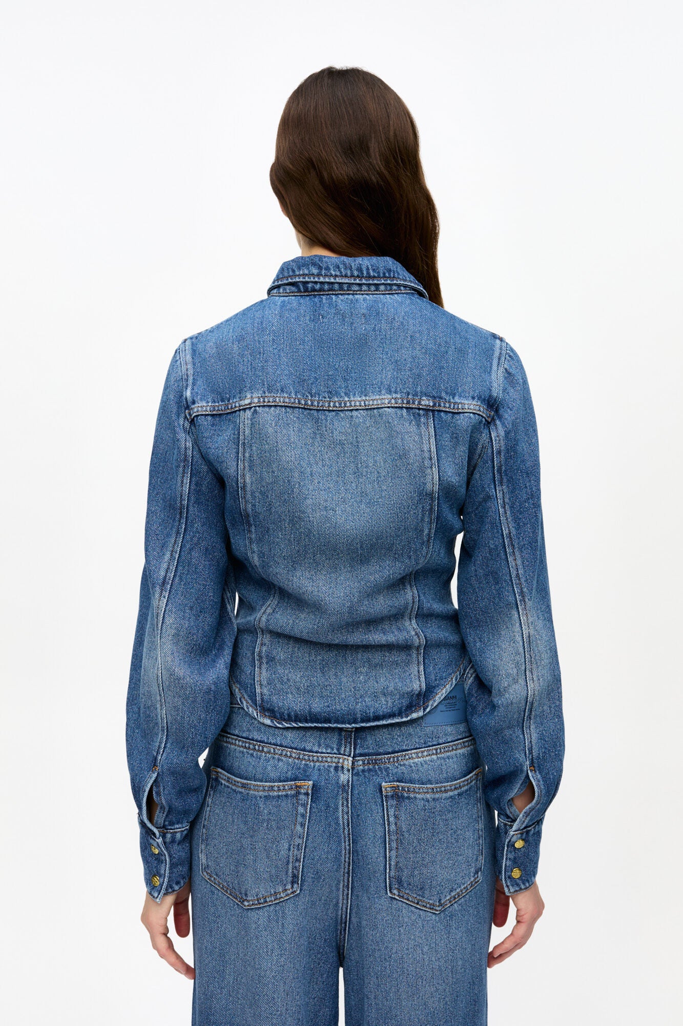 Ganni Denim Corsage