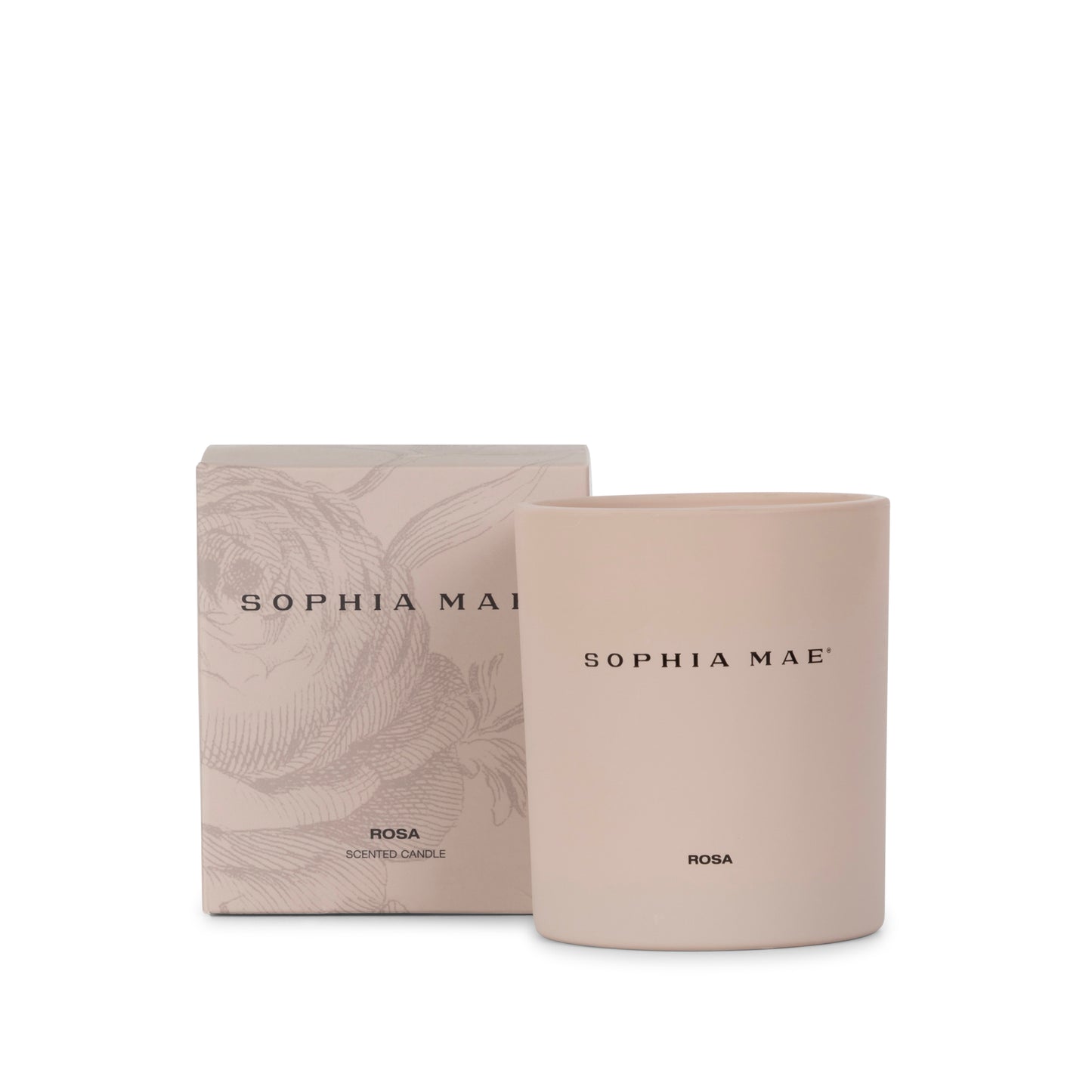 Sophia Mae Rosa scented candle midi