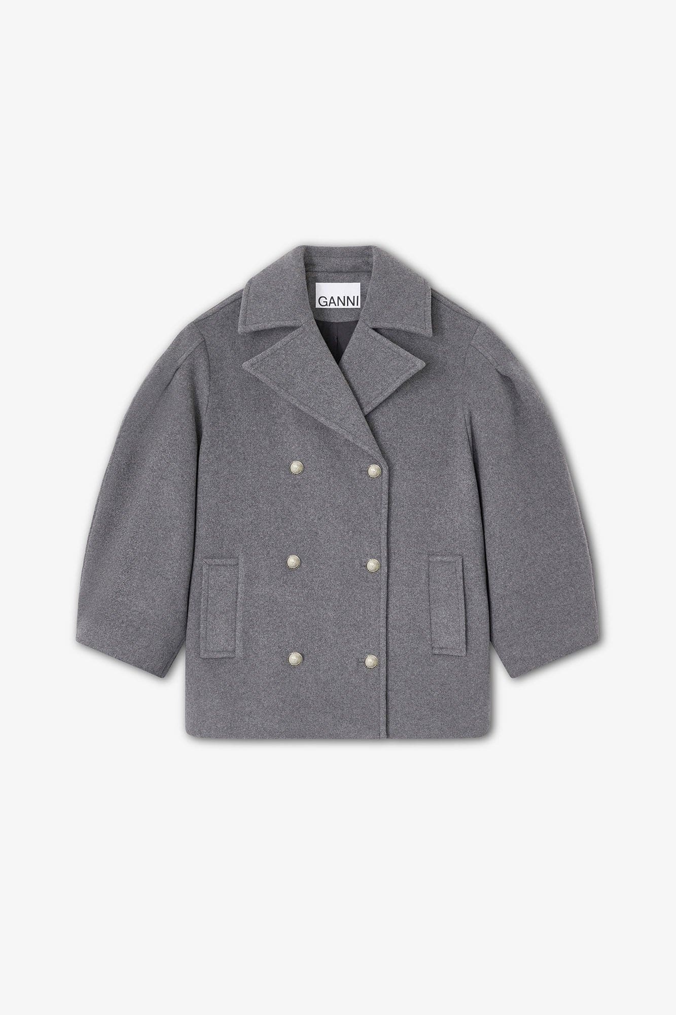 Ganni Peacoat jas