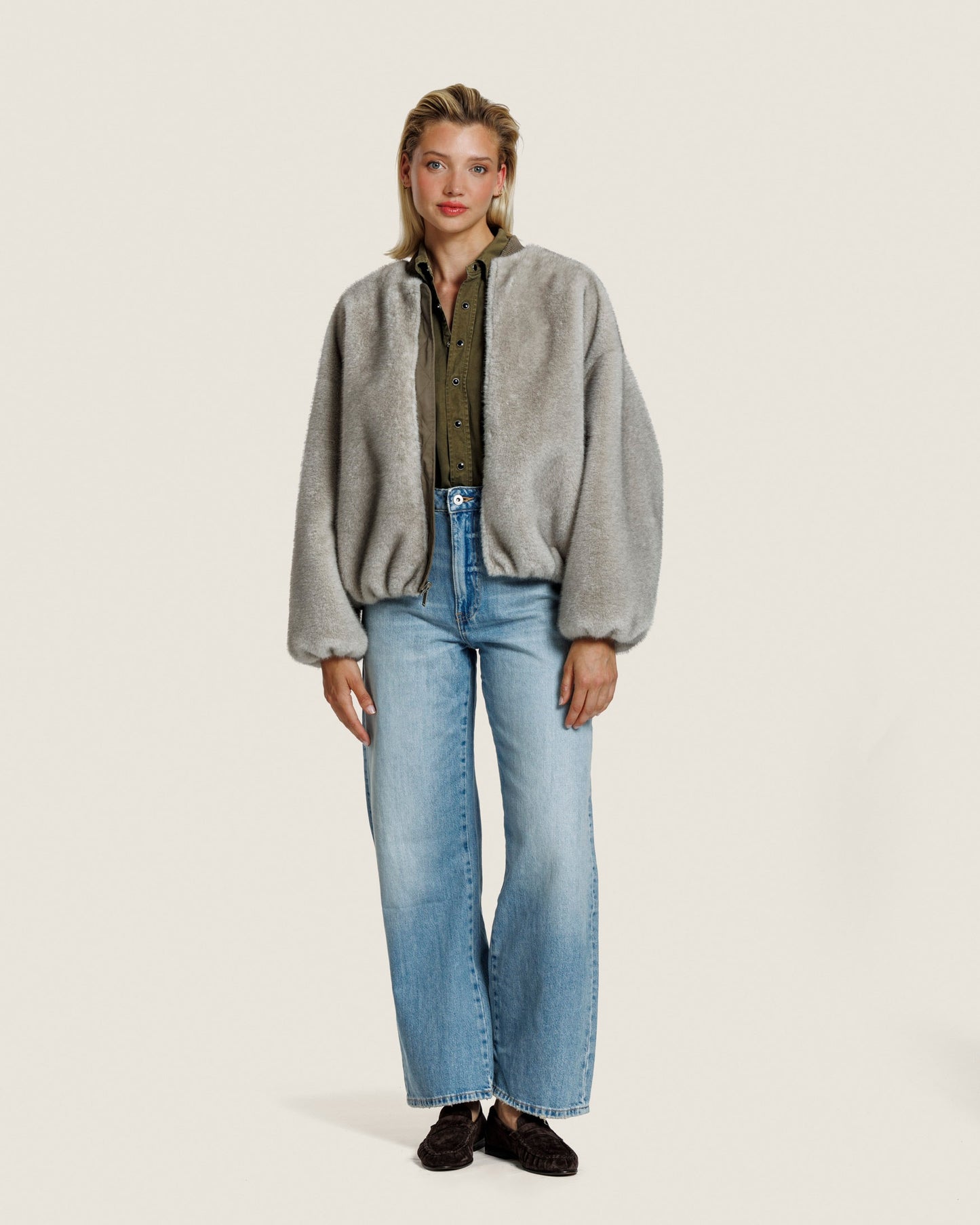 Alter Ego Pearl reversible bomber jas