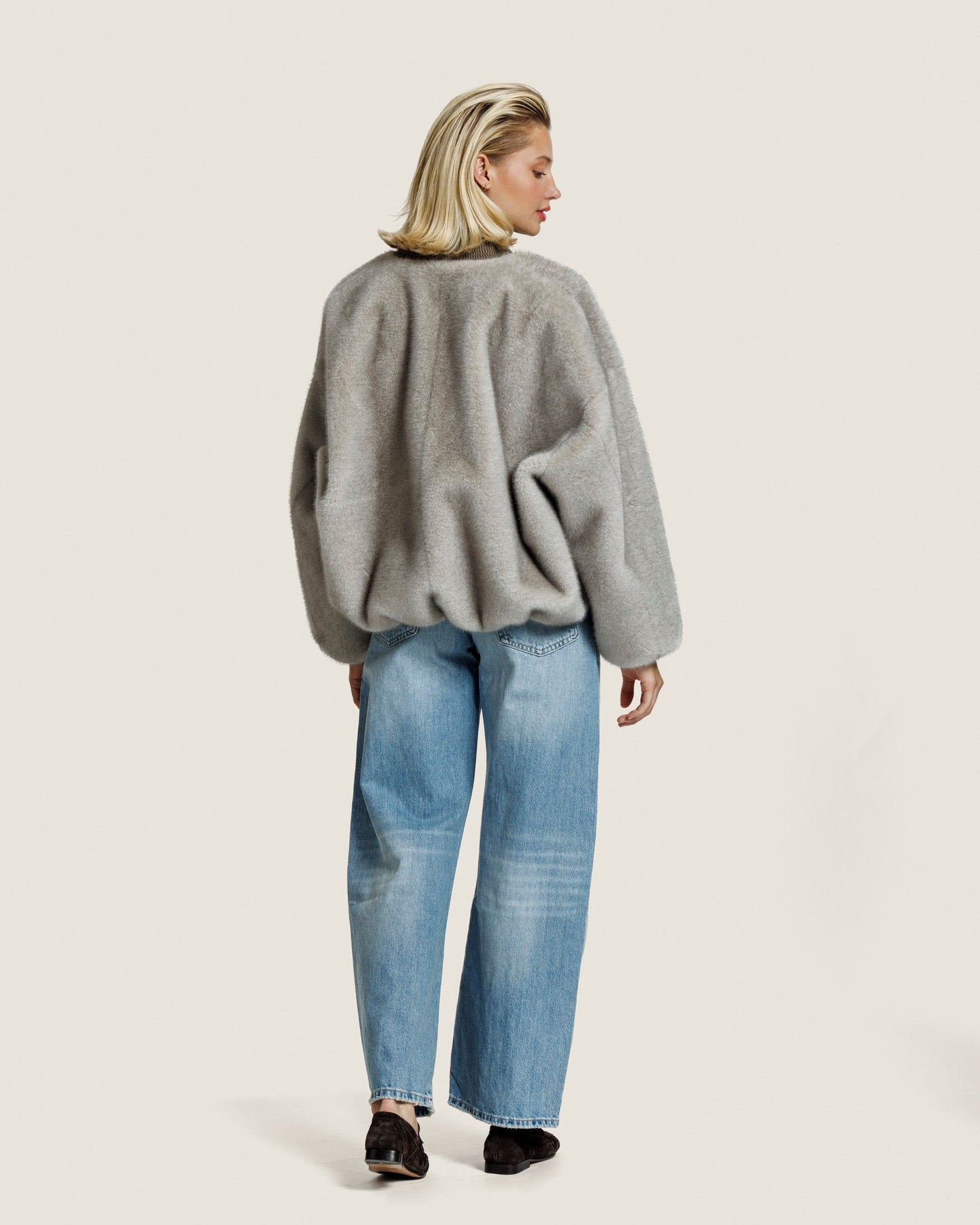 Alter Ego Pearl reversible bomber jas