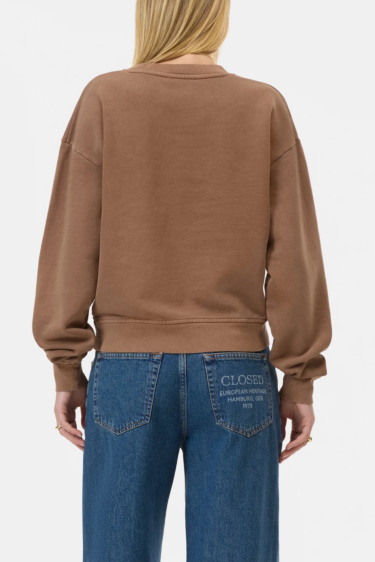 Closed printed sweater