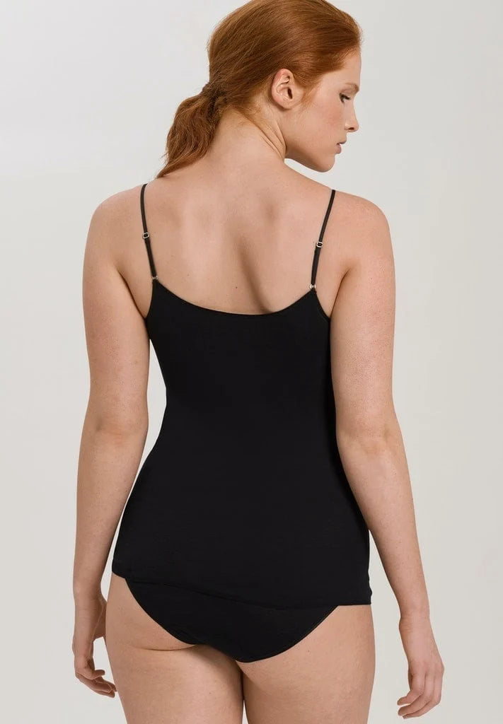 Hanro Cotton Seamless Spaghetti top