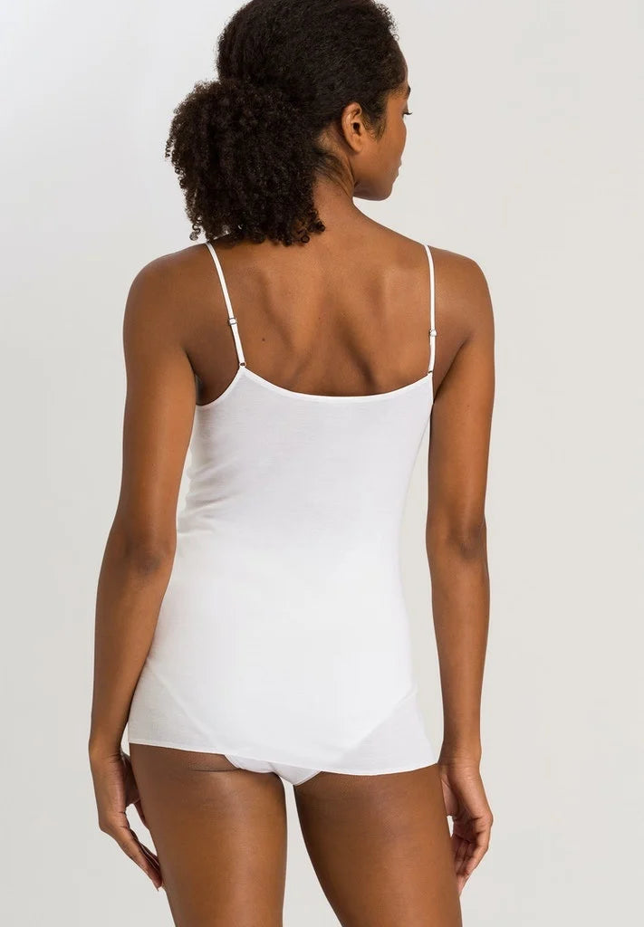 Hanro Cotton Seamless Spaghetti top
