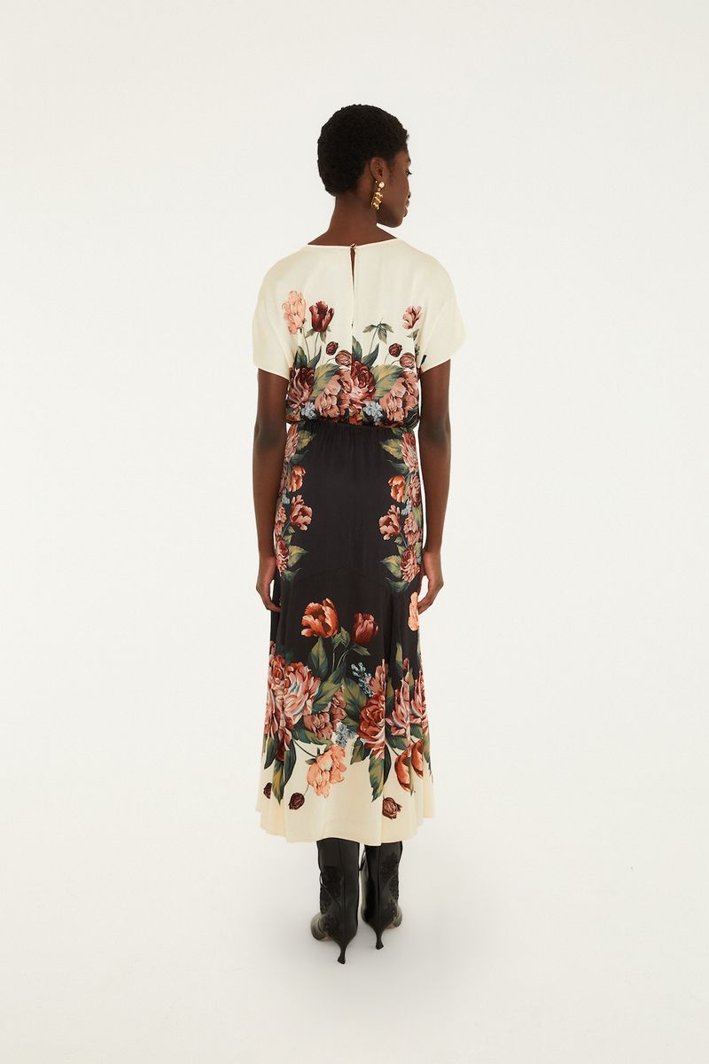 Farm Rio Winter Floral jurk