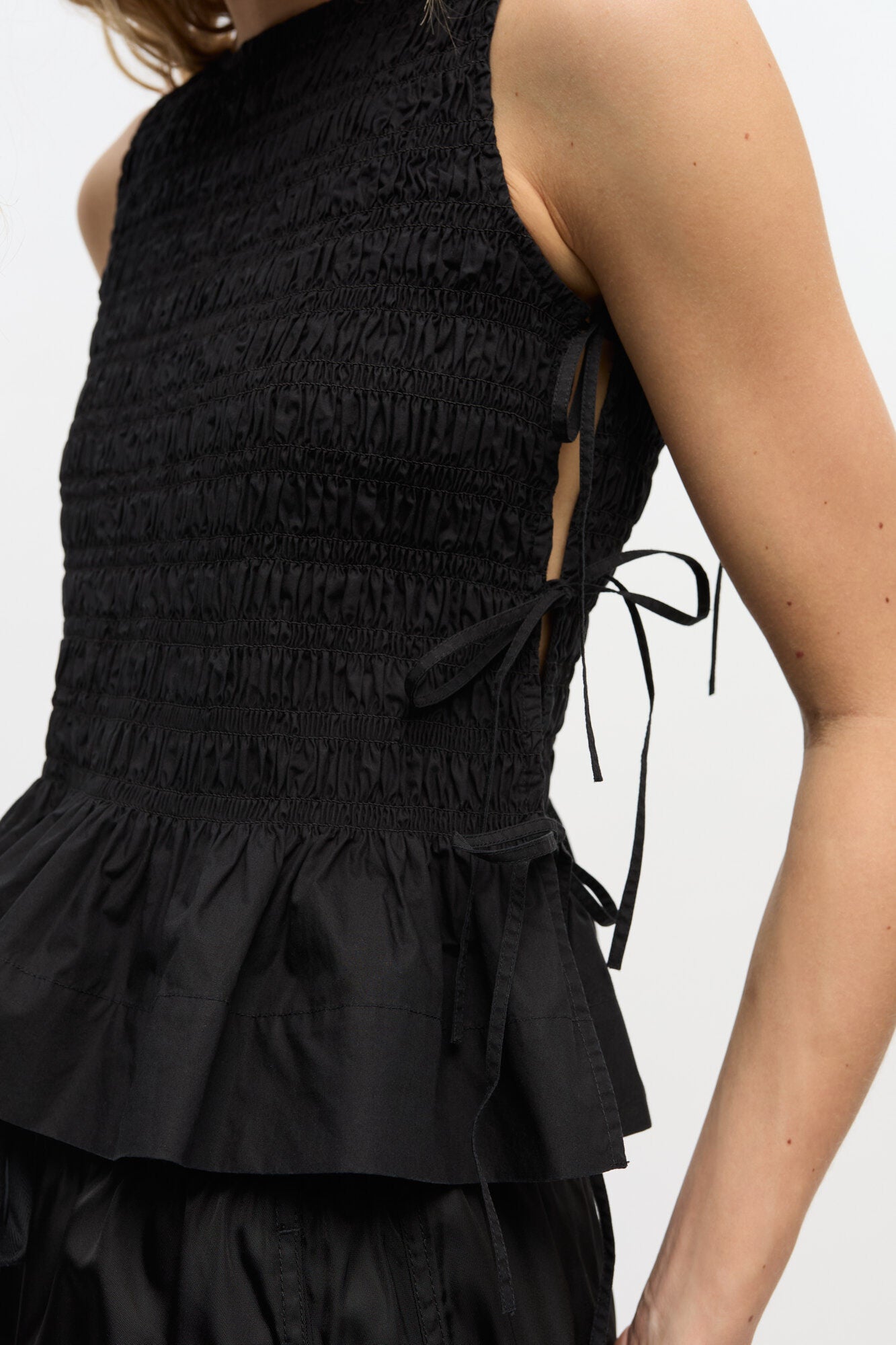 Ganni Poplin top