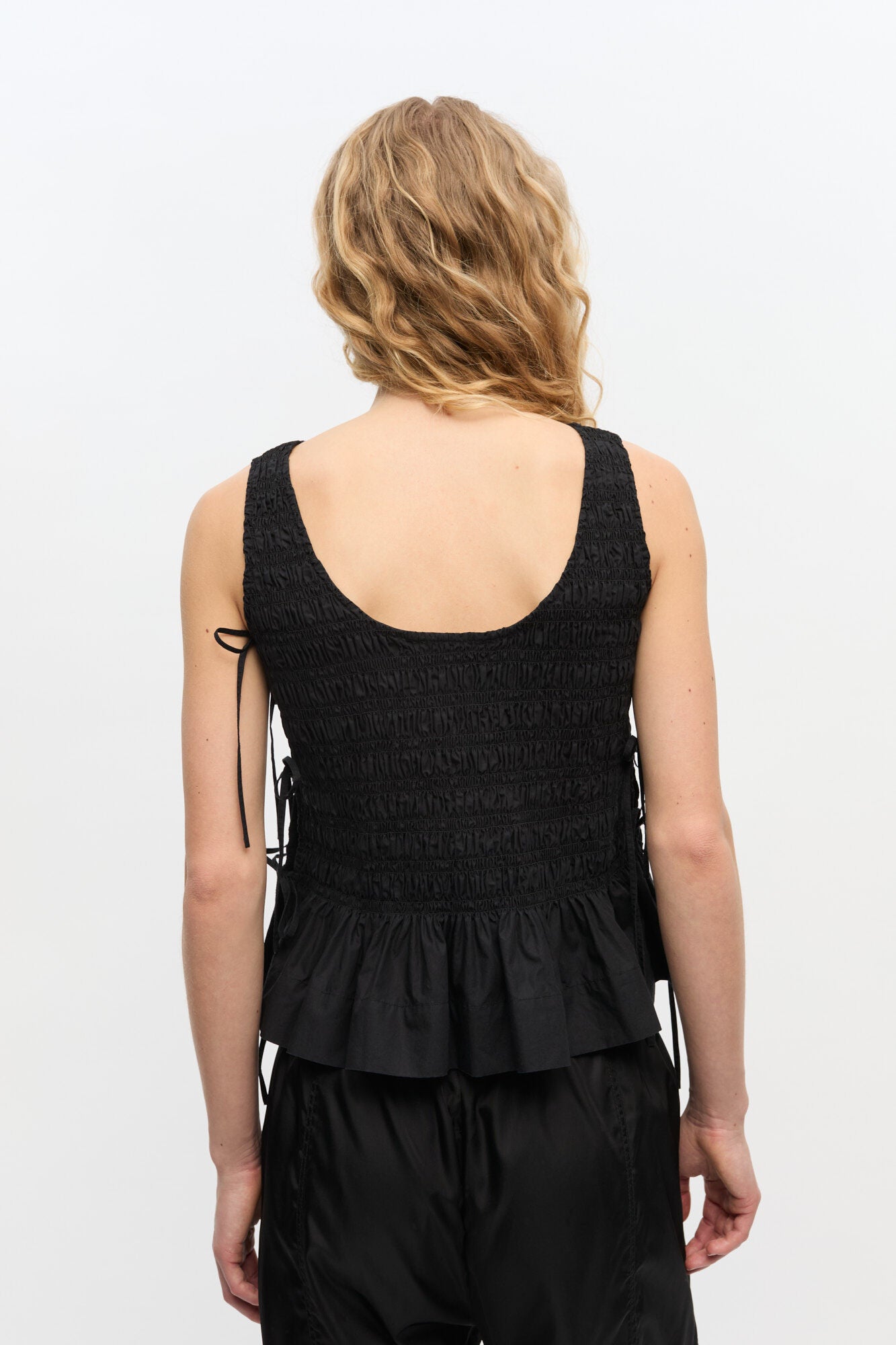 Ganni Poplin top