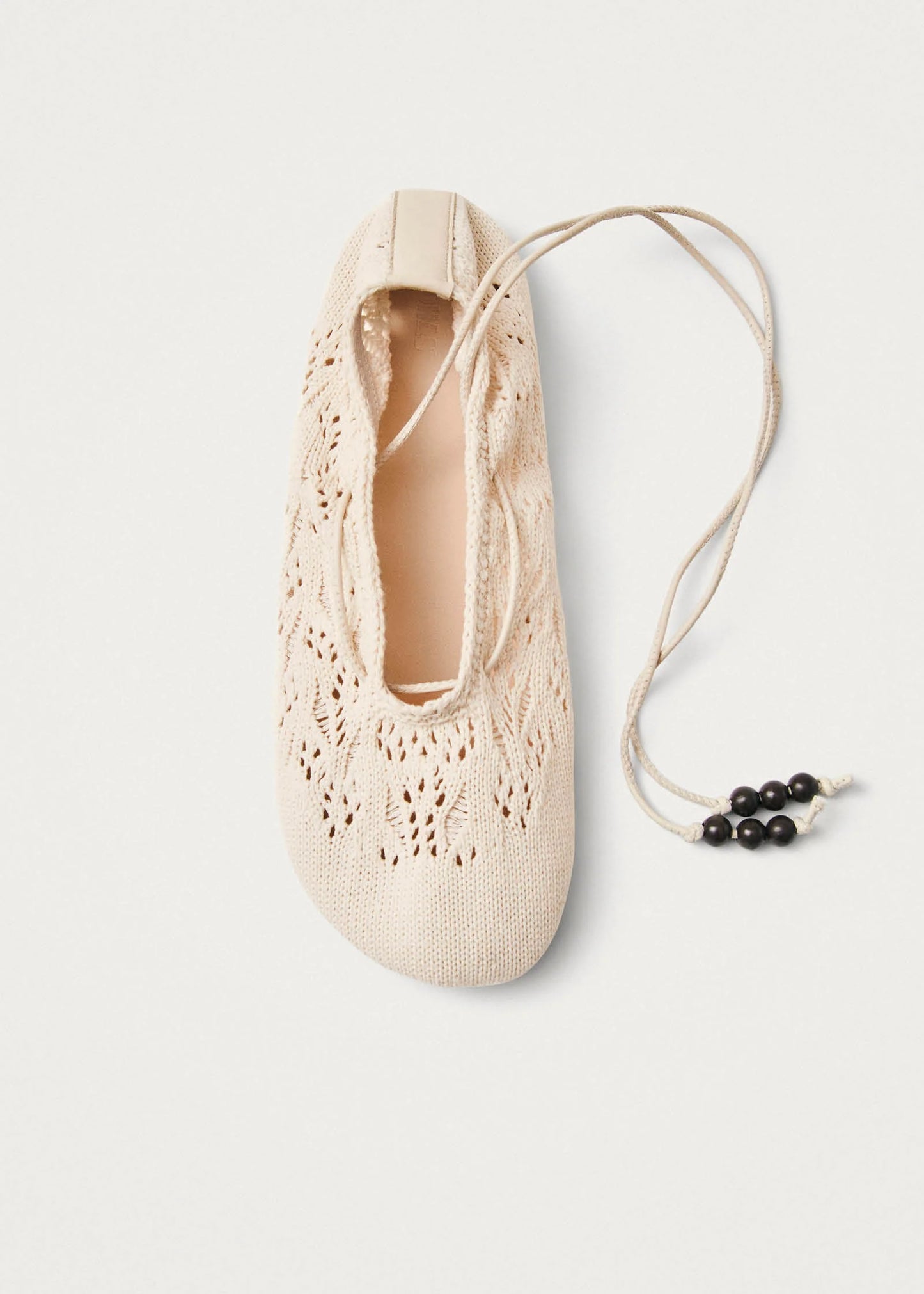 Alohas Rosemary crochet cream espadrilles