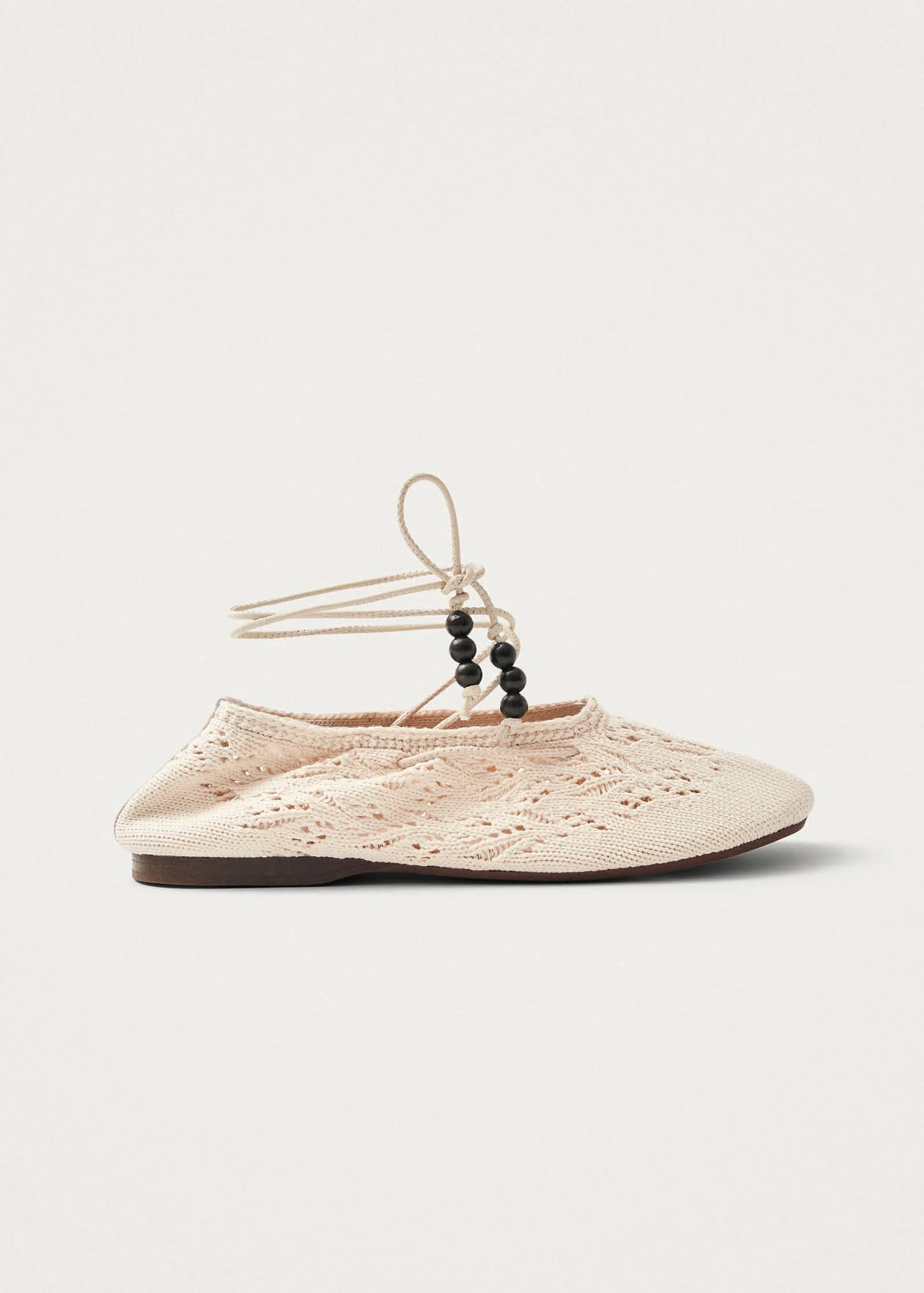 Alohas Rosemary crochet cream espadrilles