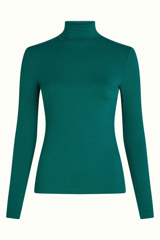 King Louie Rollneck Uni Rib top