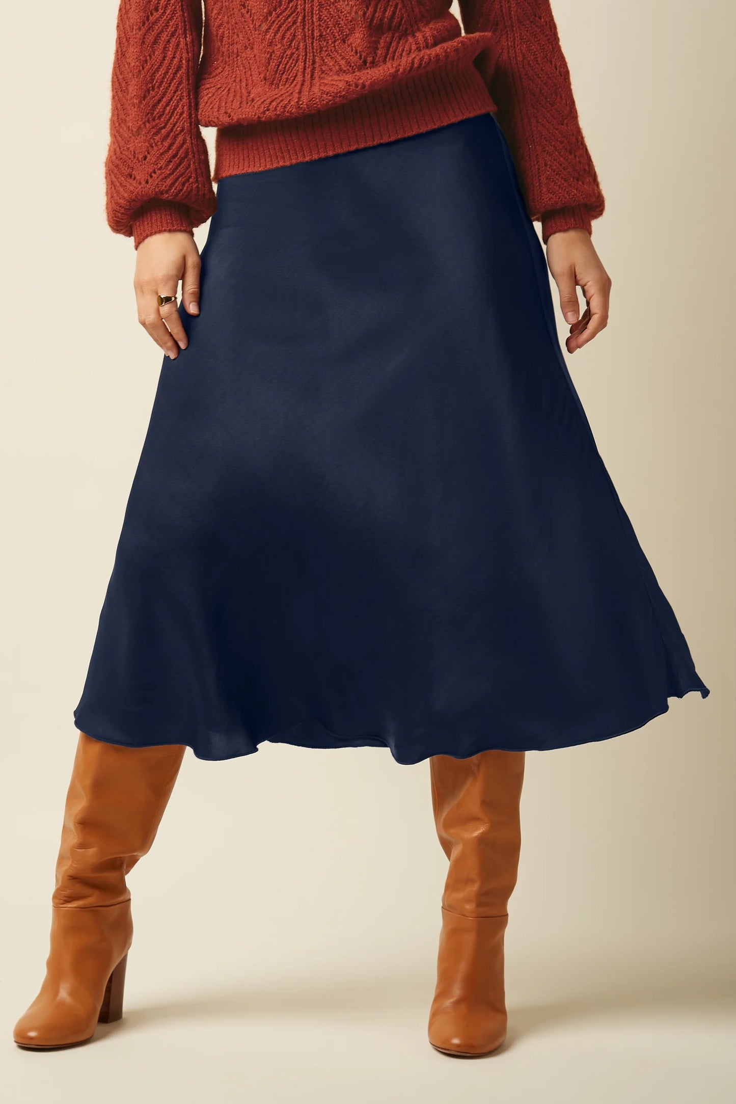 King Louie Bibi Star Satin rok