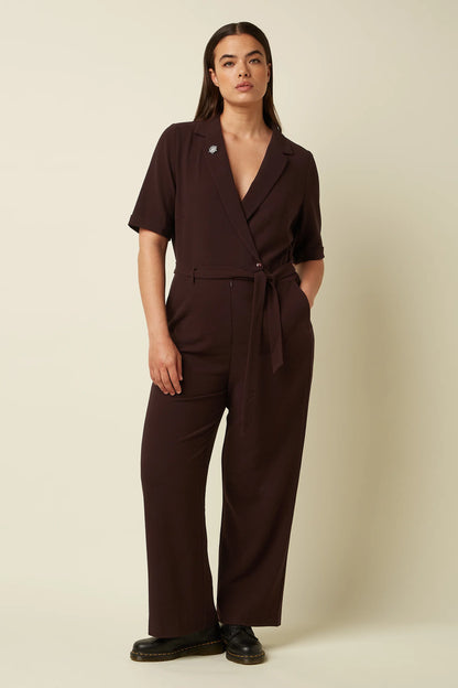 King Louie Doris Jumpsuit Woven Crepe