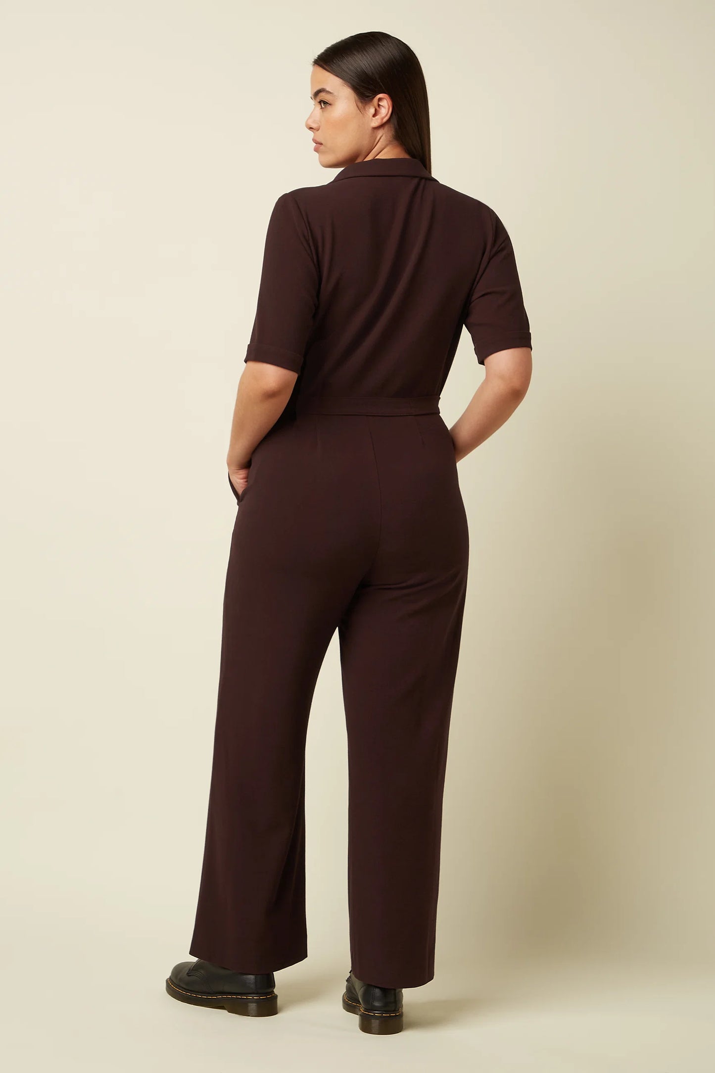 King Louie Doris Jumpsuit Woven Crepe