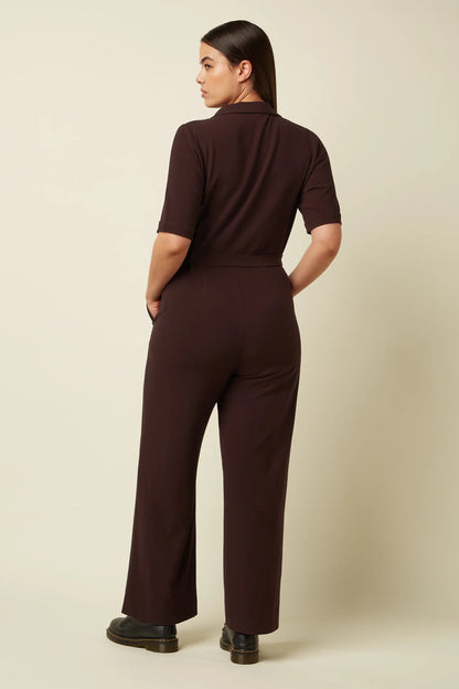 King Louie Doris Jumpsuit Woven Crepe
