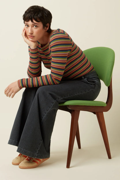 King Louie Lili tee lumi stripe