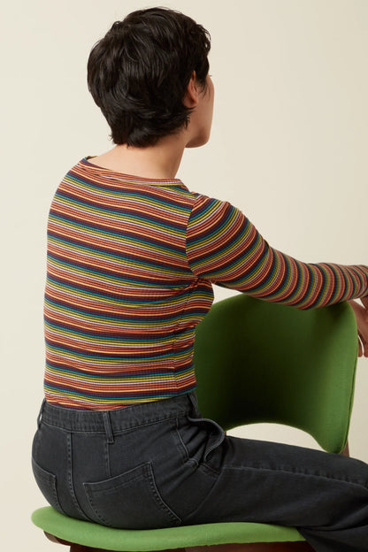 King Louie Lili tee lumi stripe