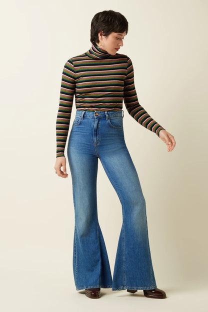 King Louie Frostine Stripe coltruitje