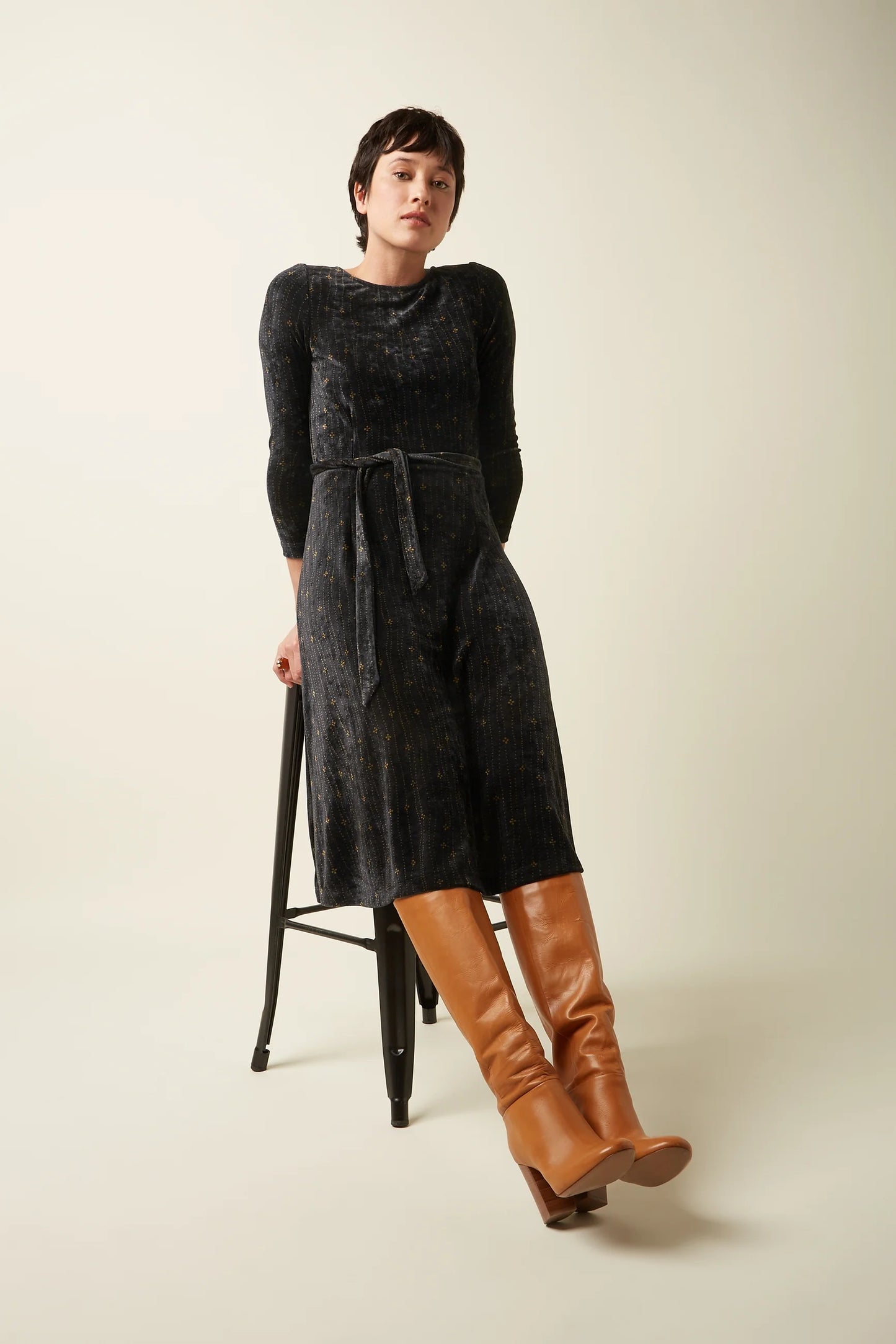 King Louie Joyce Nieve jurk