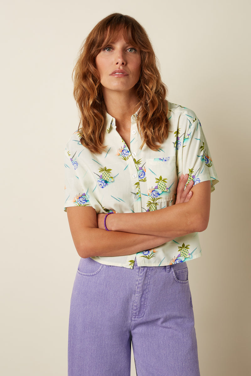 King Louie Evelina Colada blouse
