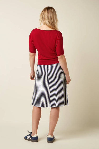 King Louie Juno Mariniere Stripe rok