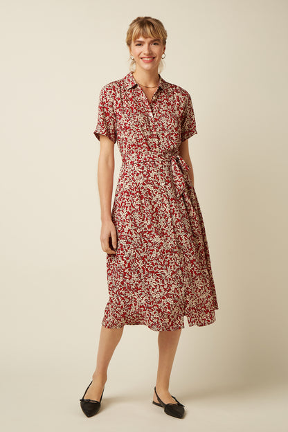 King Louie Olive Paradis jurk