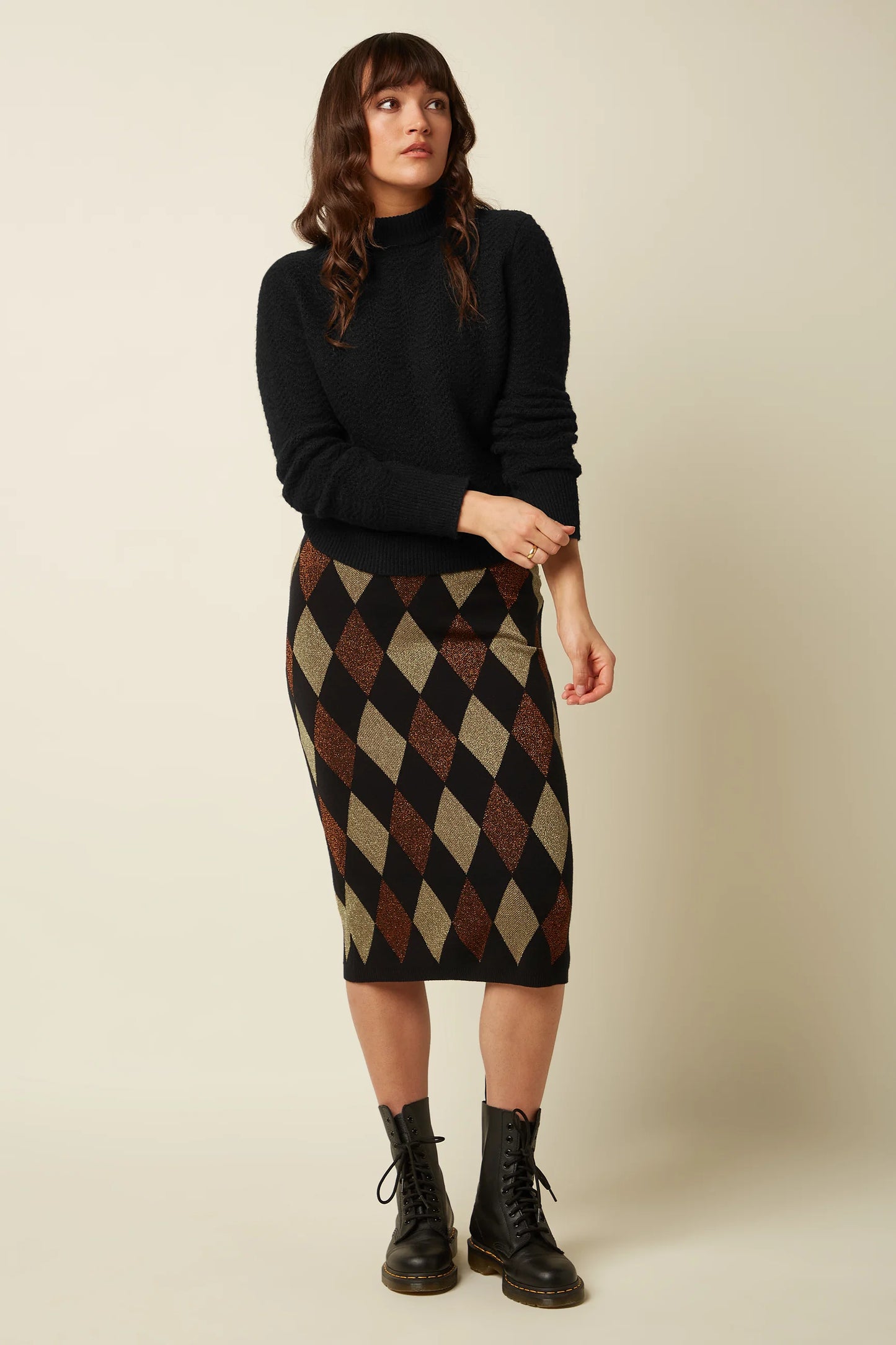 King Louie Glim midi rok