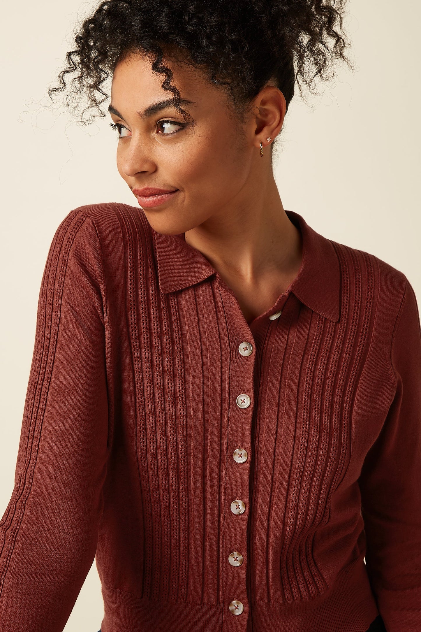 King Louie Sofie Cardi Match Knit