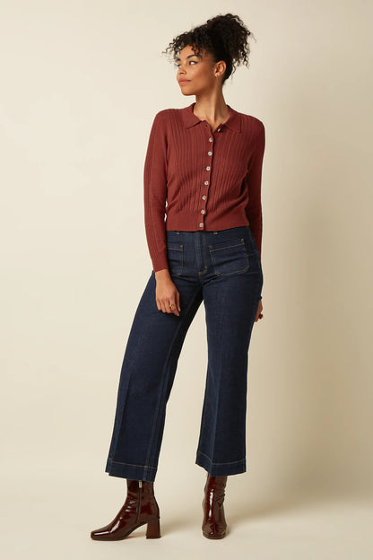 King Louie Sofie Cardi Match Knit