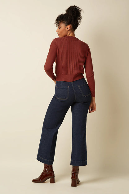 King Louie Sofie Cardi Match Knit