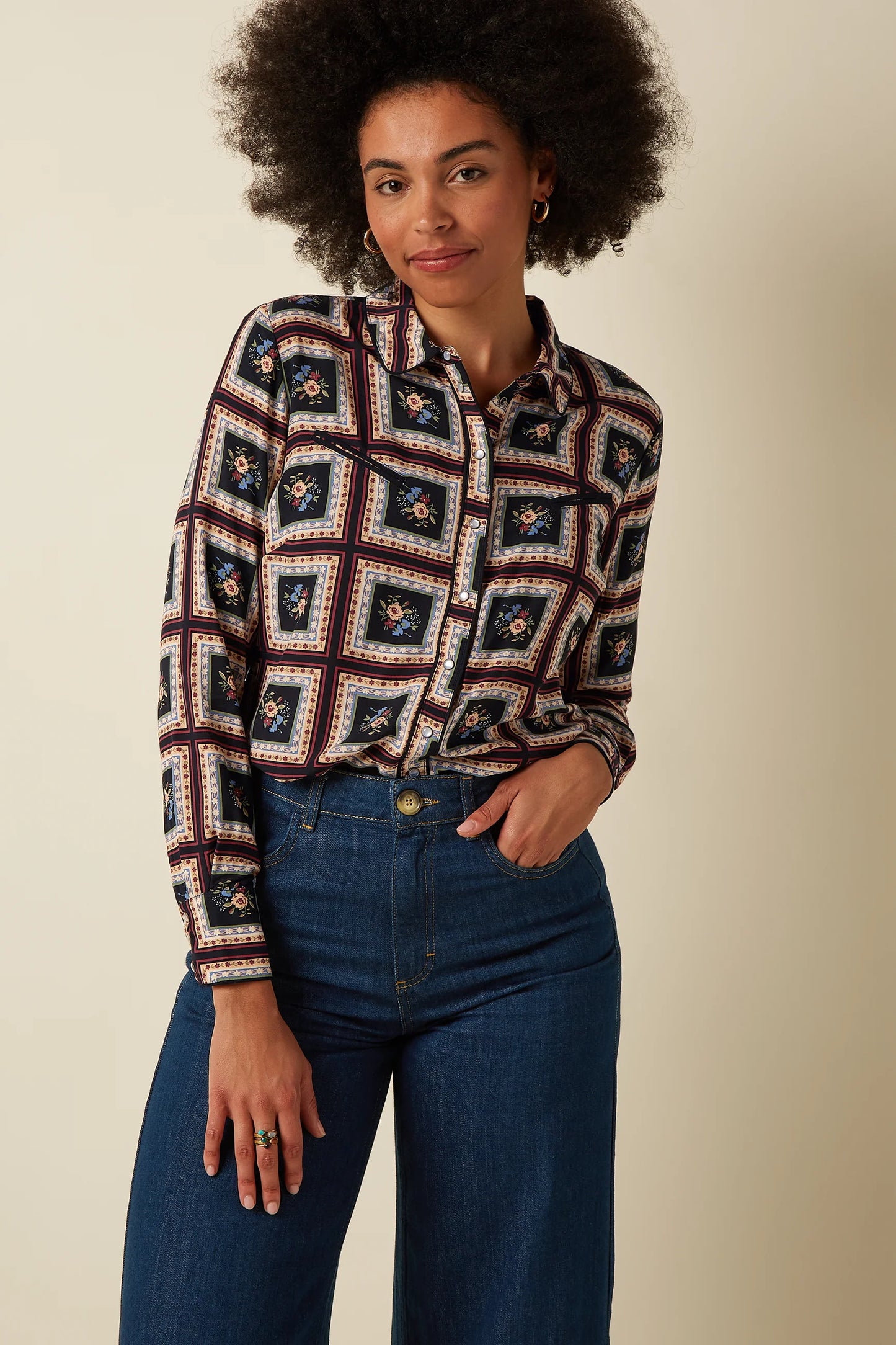 King Louie Western Blouse Melrose