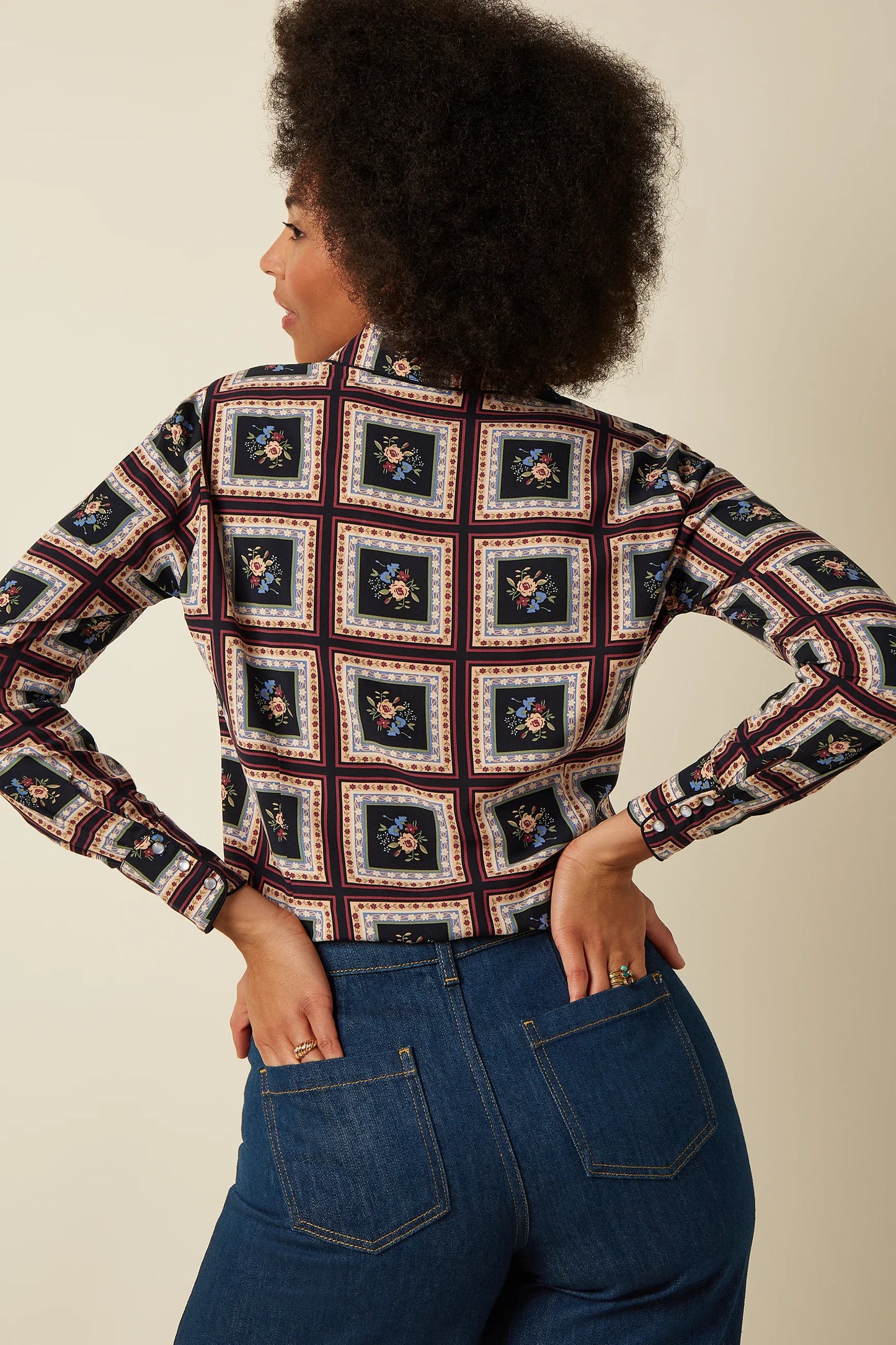 King Louie Western Blouse Melrose