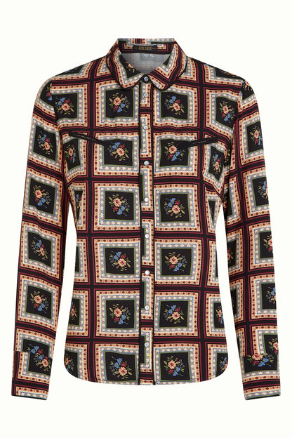 King Louie Western Blouse Melrose