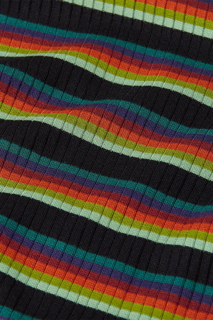 King Louie Rollneck Top Lottie Stripe
