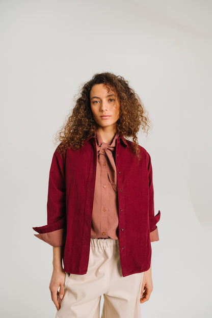 Sacrecoeur June Vino blouse