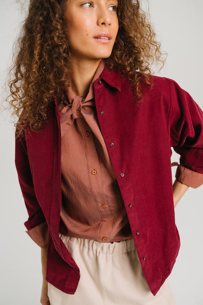 Sacrecoeur June Vino blouse